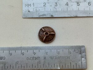 Знак ,спорт , СССР, "ЧЕМПИОН" ,1949 ГОД , стрельба, ДСОЛ