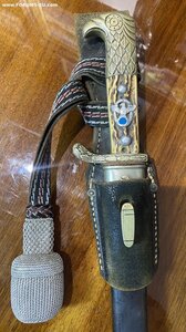 Парадный полицейский штык-нож в ножнах