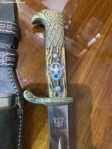 Парадный полицейский штык-нож в ножнах