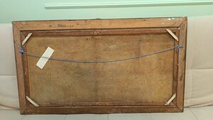 Картина натюрморт. 1920-1930 год. Западная Европа. С подпись