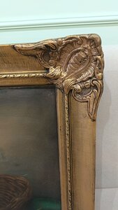 Картина натюрморт. 1920-1930 год. Западная Европа. С подпись