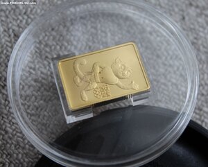 50 рублей 2011г. золото 7,78гр. Сочи Леопардик