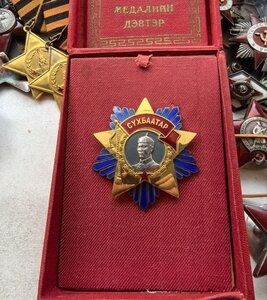 Сухебатар в Люксе в родной коробке на доке На Героя СССР!