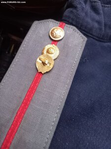 Гимнастёрка милиции СССР. 1957 год