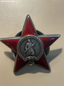 Орден Ленина, два БКЗ, КЗ на документе