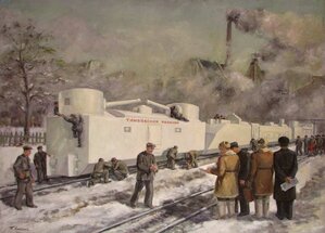 ЗБЗ квадро на машиниста бронепоезда. Родной сбор.