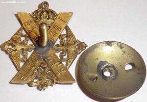 Полковой знак Лейб-гвардии Преображенско полка, бронза