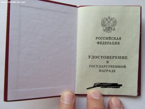 Чистый док к Заслуженному РФ.