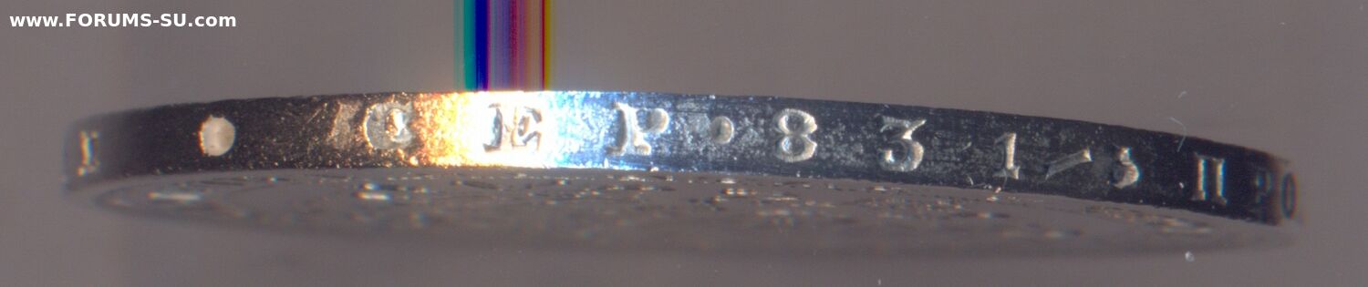 1 рубль 1877 г. СПБ - НФ .