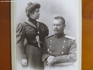 Офицер РИА с супругой - до 1917 г. - №2