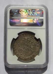 2/3 талера 1697 - Брауншвейг-Вольфенбюттель. NGC MS 62.