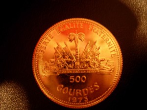 Гаити, 500 гурдов  золото