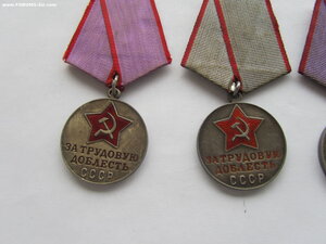 3 медали за ТД.