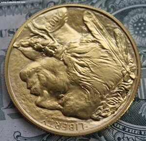 50 долларов 2009 F, Баффало. США 1oz 999.9 золото