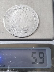 РЕДКИЙ!!! ОРТ 1677 ГОД. R5!!!