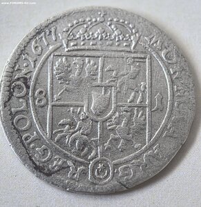 РЕДКИЙ!!! ОРТ 1677 ГОД. R5!!!