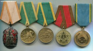 Советско-казахский комплект целинников на мужа и жену