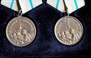 пять боевых Ленинградов  паяные уши одним лотом