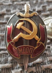 Заслуженный работник МООП.