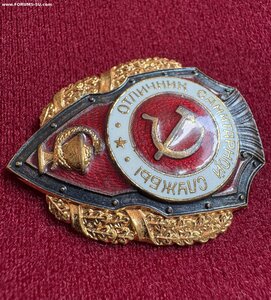 Отличник санитарной службы люкс