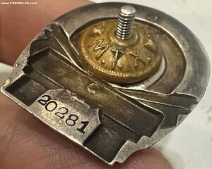 ЗНАК МЕТРО ИМ КАГАНОВИЧА 2 ОЧЕРЕДЬ 1938Г. СОСТОЯНИЕ!