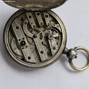 Циферблат на карманные часы 1872 года