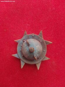 Знак пажеского корпуса, для воспитанников, бронза,эмаль.