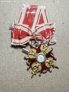 Орден Святого Станислава с мечами 3ст АК