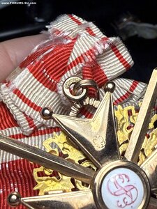 Орден Святого Станислава с мечами 3ст АК