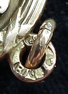 Брелок,часовой медальон, 56, с футляром.