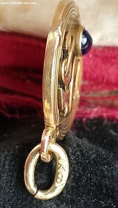 Брелок,часовой медальон, 56, с футляром.