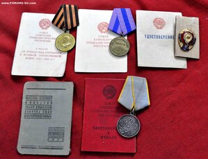 Комплект на милиционера с Прагой ЗБЗ и знаком Отл мил