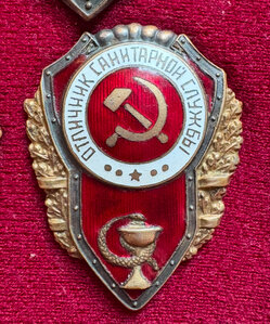 Отличник санитарной службы мтх