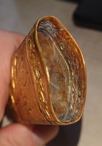 Стакан ножен Георгиевского оружия.