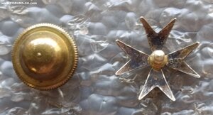 Фрачник креста генерала Келлера серебро