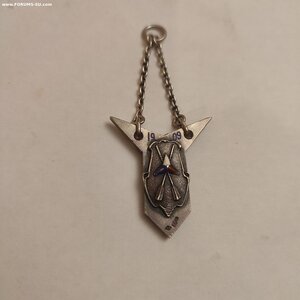 Жетон 88пр СПБ Гребного Общества 1909г.