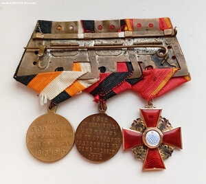 Колодка АННА+две медали