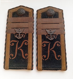 Погоны Старшего у.-оф. воздухоплавательного подразделения