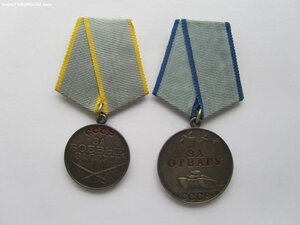 Отвага и БЗ ННГ в 1985. ОВ 1 ст. юб и Германия. с доками.