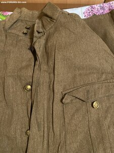 Комплект - гимнастерка + бриджи 1954 г., офицерский