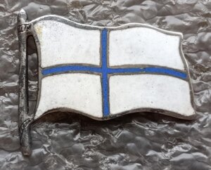 Знак яхт-клуба Русская Финляндия серебро