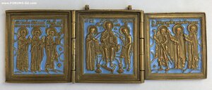 Re: Складень вершковый  "Деисус.Избранные святые"