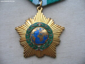 Орден Дружбы РФ на генерала, ГСС