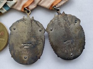 Два ЗНАКА ПОЧЕТА 35868, 74341, ЗАПОЛЯРЬЕ, ЗПНГ на ОДНОЙ КОЛ.