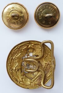 Адмиральские Пуговицы + Пряжка ВМФ