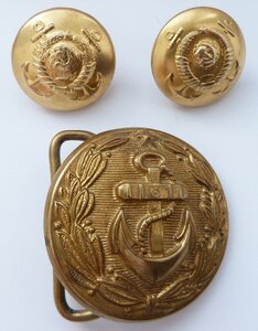 Адмиральские Пуговицы + Пряжка ВМФ