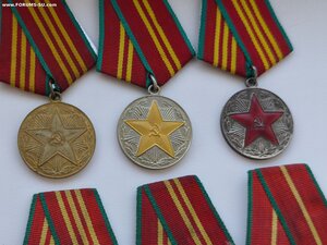 Выслуга МООП 10,15, 20 лет. Узбекские и Азербайджанские.