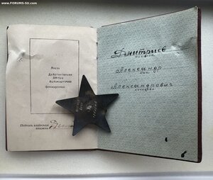 КРАСНАЯ ЗВЕЗДА на капитана медслужбы с док за СЕВАСТОПОЛЬ