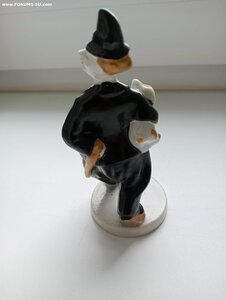 Клоун Карандаш и собака Клякса.