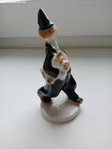 Клоун Карандаш и собака Клякса.